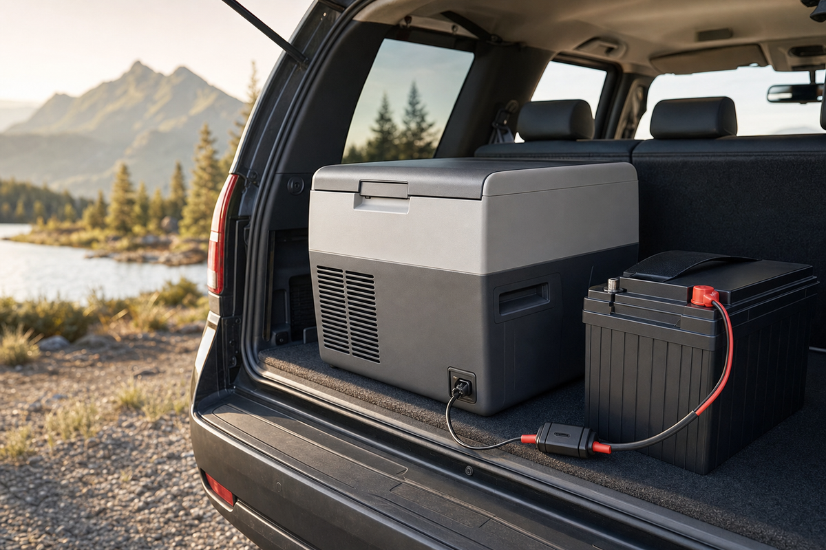 How Long Will a 100Ah Lithium Battery Run a 12V Car Refrigerator?