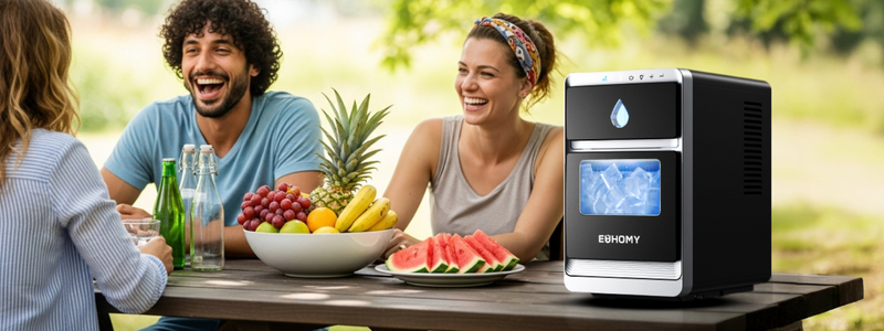 Portable Ice Maker vs. Refrigerator Ice Maker: Which One Is Right for You?