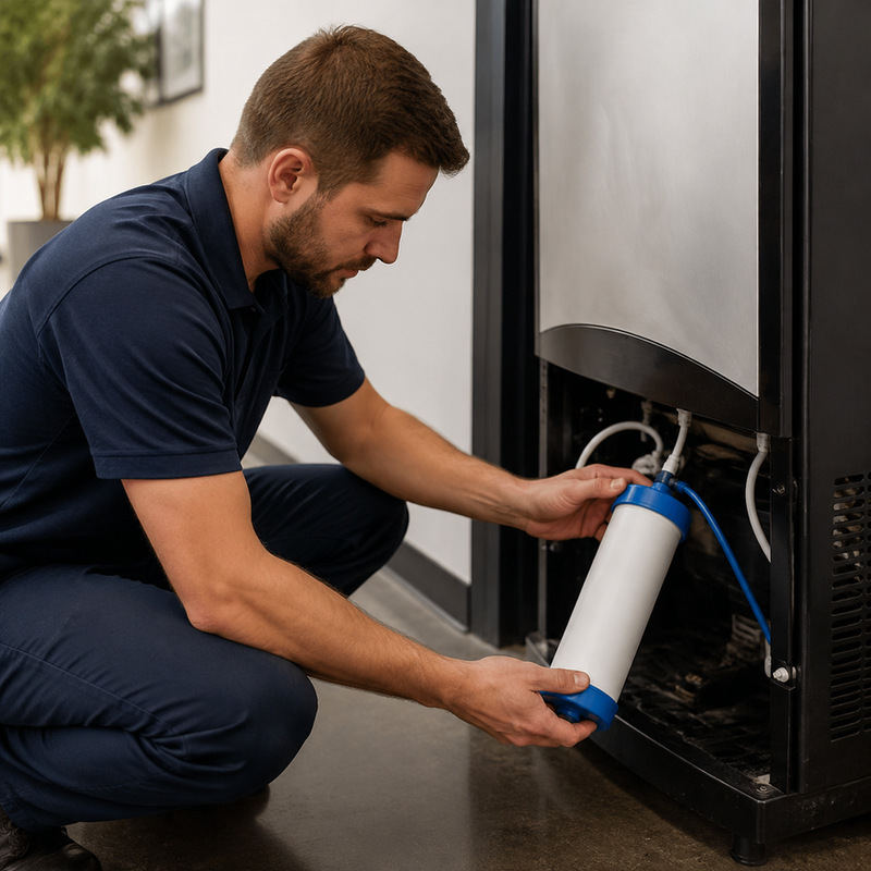 How Often Should You Replace the Water Filter in a Beverage Cooler?