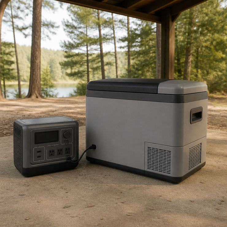 How Much Battery Capacity Do You Actually Need for a Weekend Camping Trip with a Portable Refrigerator?
